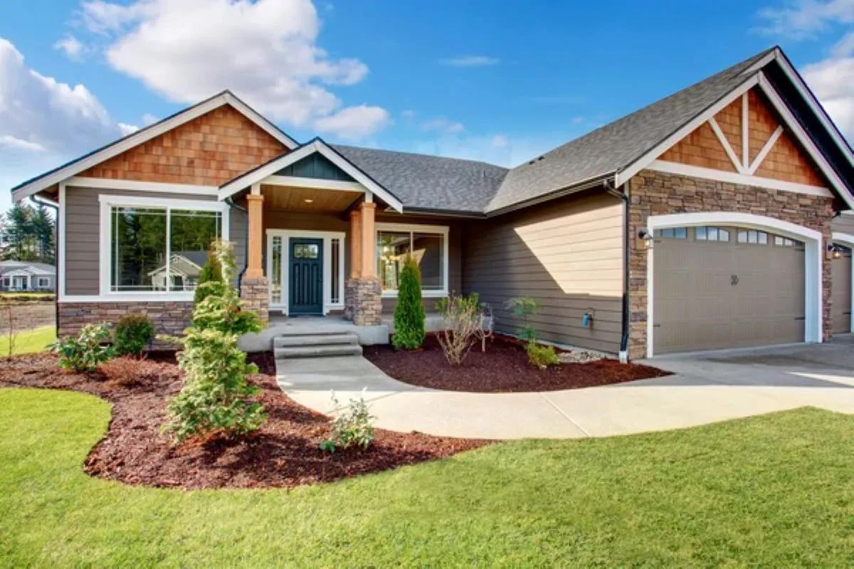 exterior front of a home