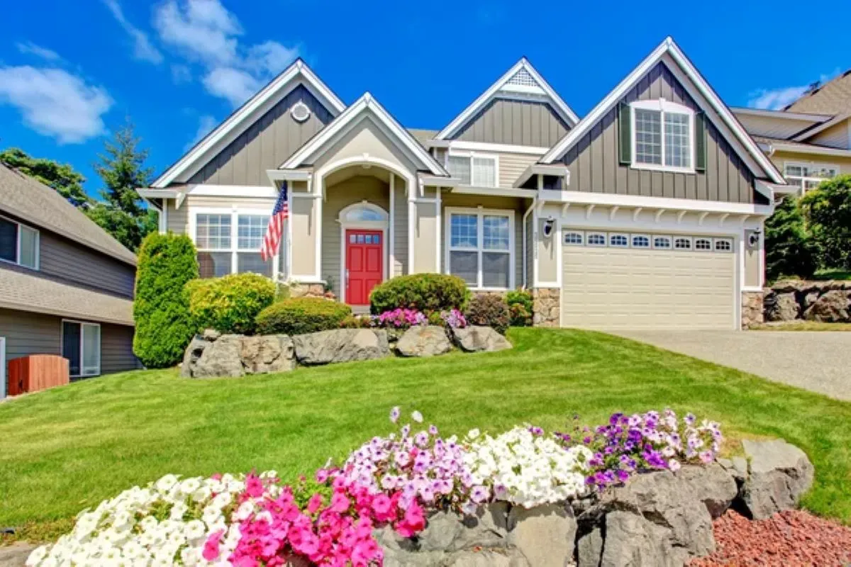 exterior front of a home